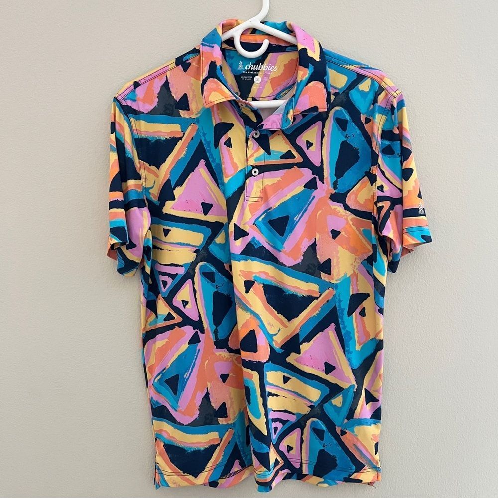 Chubbies The Exploding Nacho Triangle Geometric M… - image 2
